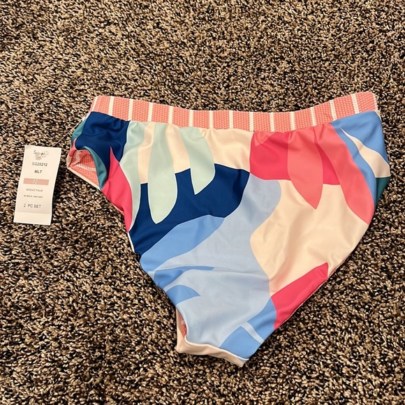 Splendid Mosaic Palm Girls Bikini Bottom, NWT - Picture 5 of 5